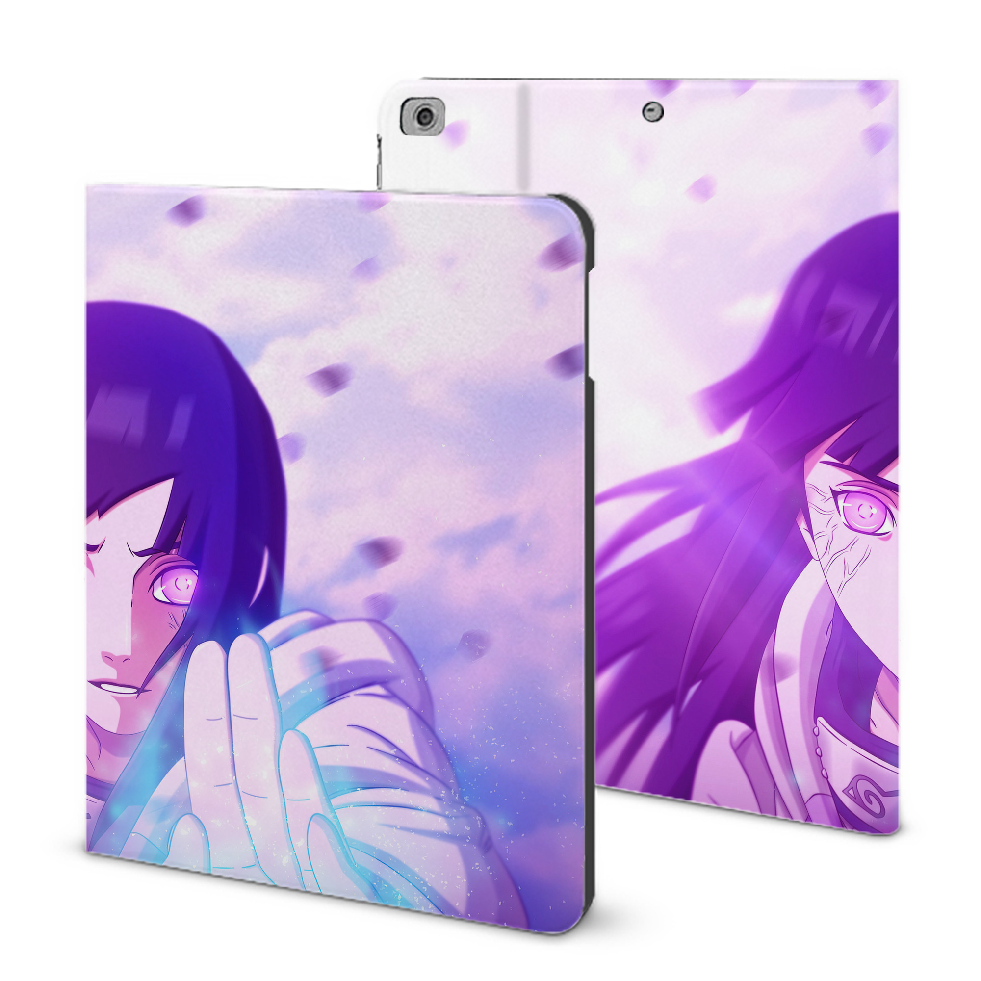（画像用） NARUTO -ナルト- NARUTO -ナルト- 疾風伝 IPad ケース ブック型 PUレザー TPU 耐衝撃 軽量 薄型 ペン収納なし 全面保護 IPad 各モデル対応